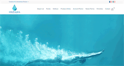 Desktop Screenshot of dulce-aqua-piscine.com